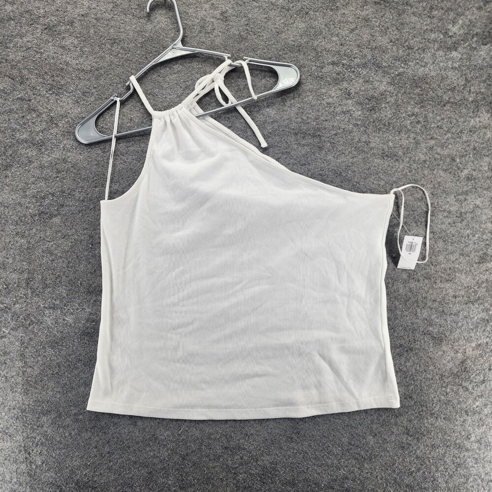 Old Navy Tank Top Womens XXL Asymmetrical White
